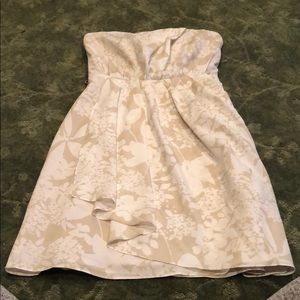 Strapless short dress